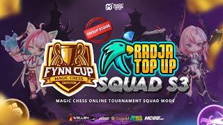 🔴LIVE:  FYNN CUP X RADJA TOPUP SQUAD S3 | GROUP STAGE | WHITE WOLVES VS BT24 MIKA | DAY 1 #mcgg