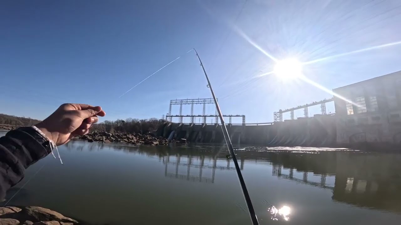 Catawba river dam fishing
