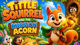 🐿️ The Little Squirrel and the Missing Acorn | Kids Bedtime Story | Momokids Animated Story