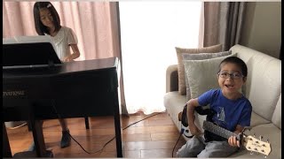 海の声♪桐谷健太　7歳　ギターぼうず