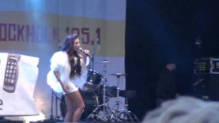 SIBEL feat LAZEE &quot;The Fall&quot; (Live @ NRJ In the Park, Gröna Lund, Stockholm Aug 26, 2010)