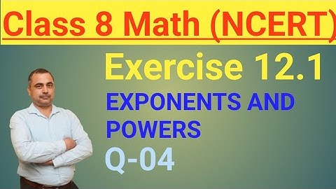 Class 8 Math Exercise 12.1 Question Number 4