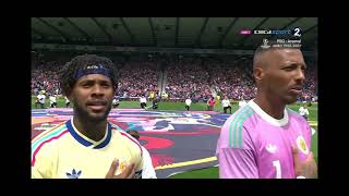 Scotland vs Curacao National Anthem