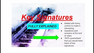 Lesson #2: Key Signatures Fully Explained in piano