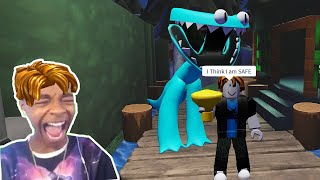 Roblox Rainbow Friends Chapter 2 FUNNY MOMENTS MEMES (TROLLING CYAN)