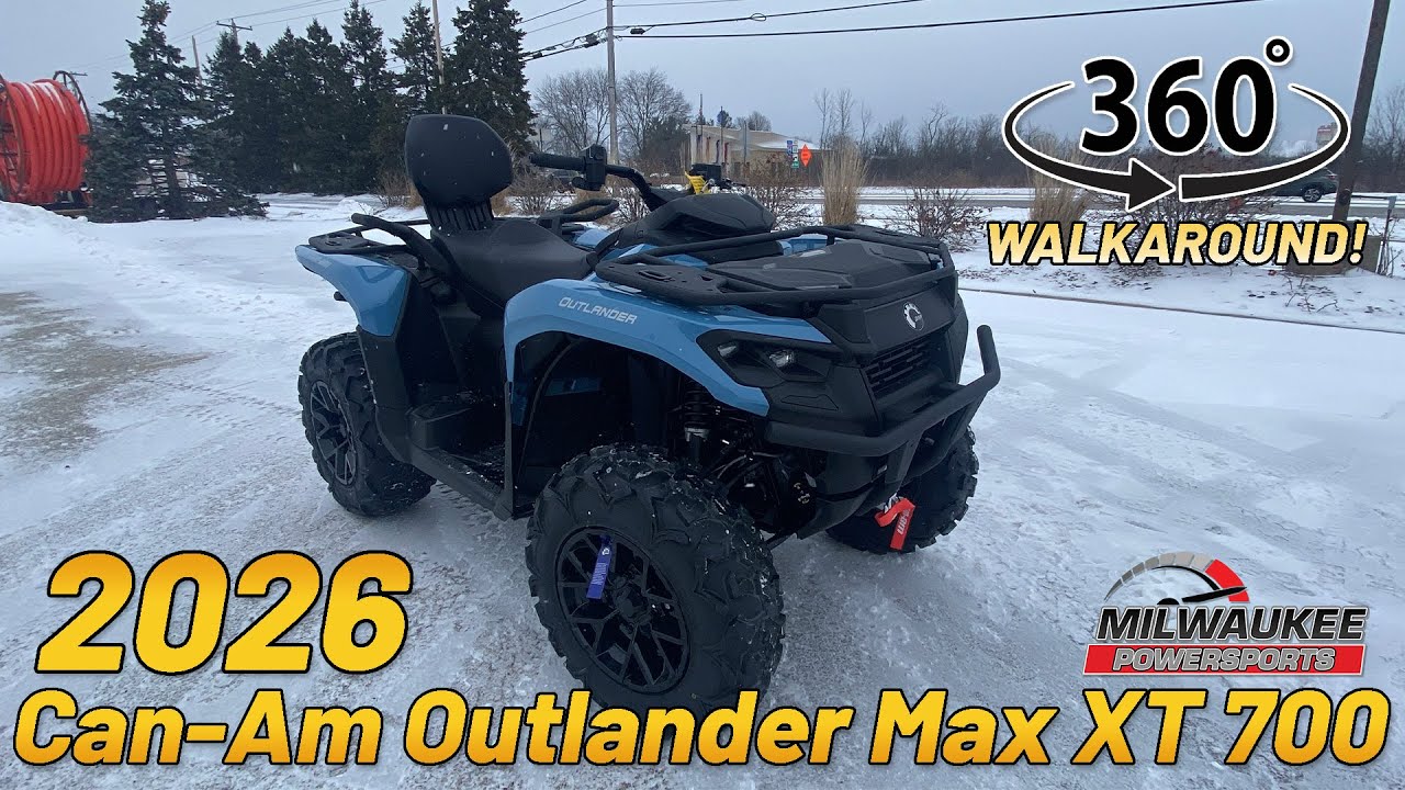 Walkaround | 2026 Can Am Outlander Max XT 700 - YouTube