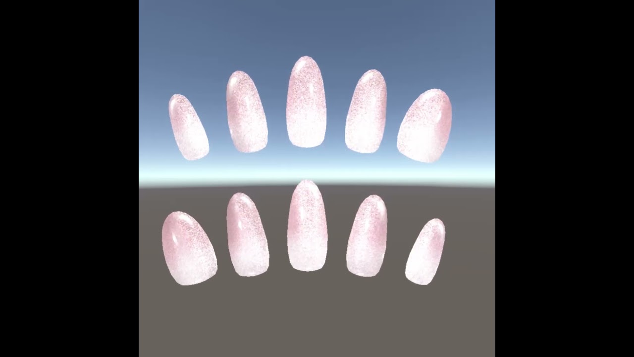 100アバター以上対応】ChocoNail ~Assort~【VRネイルチップ