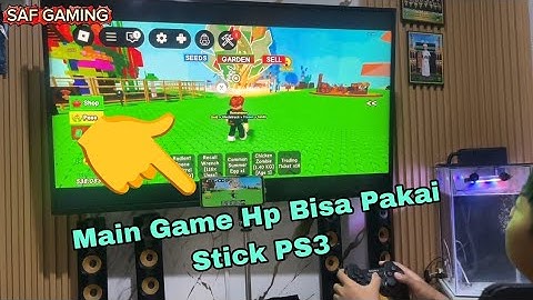 Cara Main Game Hp Roblok Pakai Stick PS 3 