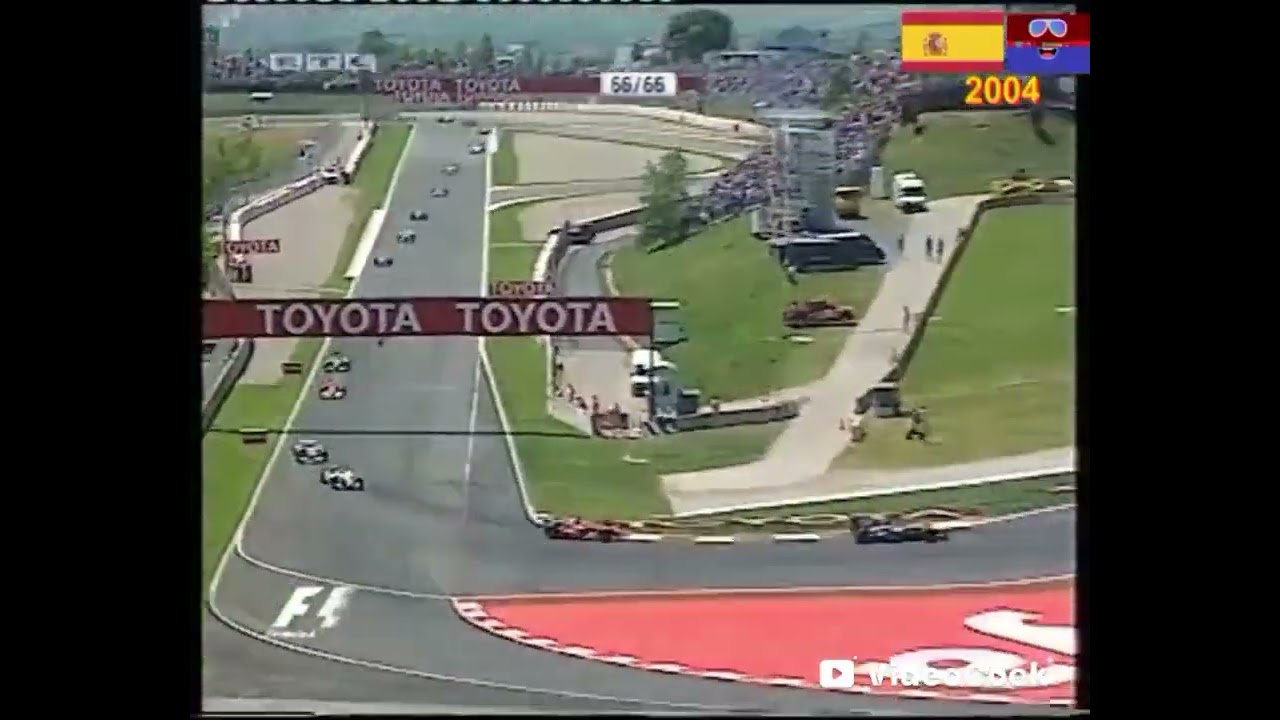 F1 - Spanish GP 2004 - Race Start RTL Komentar Heiko Waßer & Christian Danner