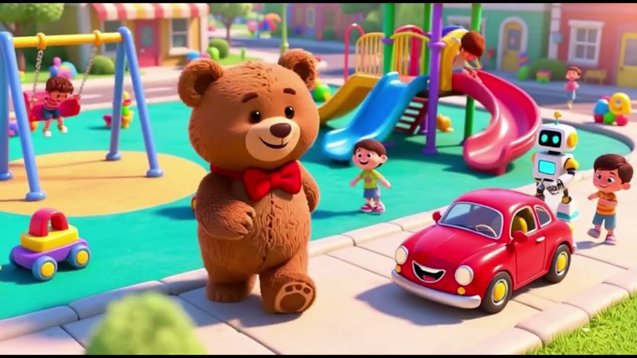 Lost Toy Adventure | Toys Travel Around Town | Fun Kids Nursery Rhyme & Song