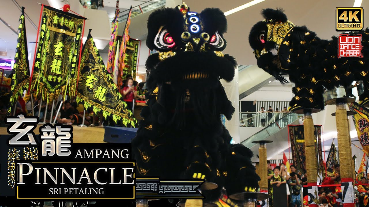 Lion Dance by Ampang Xuan Long 安邦玄龙 - Pinnacle Cup  高桩舞狮比赛  Acrobatic Championship