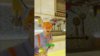 #blippi - Upside down kitchen 🔪 🥣 #blippi_videos #blippicartoon #kidsfun #trending #thekidsshows