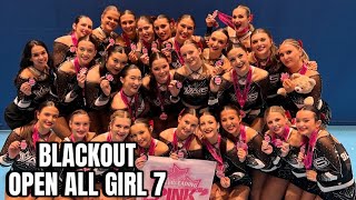 PINK Cheerleading Championships - IOAG7 - Vancouver All Stars BlackOut DAY 2