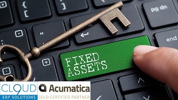Acumatica - Convert Purchased Items to a Fixed Asset