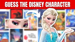 Guess The Disney Character ONLY By Eyes?!