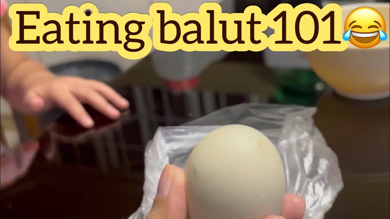 Eating Balut 101 - YouTube