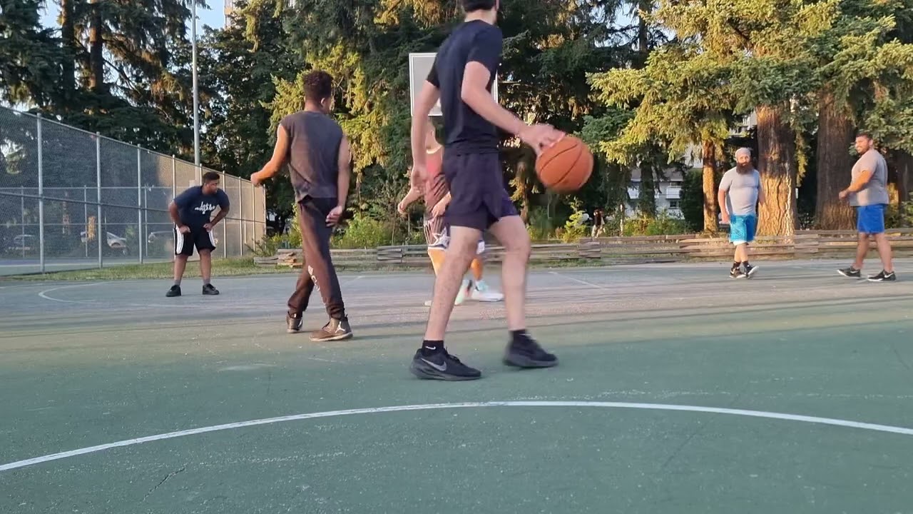 Vancouver, New Westminster, Moody Park Basketball court 14th July 2025