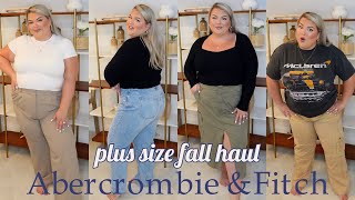 PLUS SIZE FALL ABERCROMBIE HAUL + TRY ON