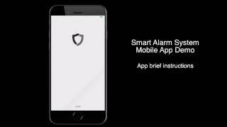 Smart Alarm System - App Demo screenshot 1