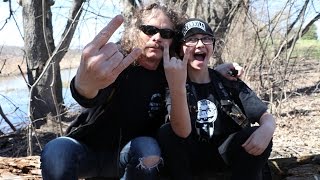 BOBBY BLITZ of OVERKILL interview in the woods of New Jersey Information