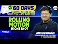 Rolling Motion in One Shot | Concept + Questions for JEE Main 2026 | JEE Physics@InfinityLearn-JEE