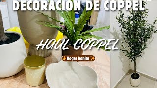 Decorando mi hogar con Coppel  #haul  #hogar para la transformación de nuestro recibidor