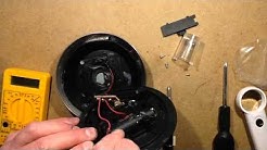 Fixing a favourite solar garden light.