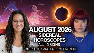 August ECLIPSES - Handle with CAUTION! All 12 Signs! Sidereal Astrology.