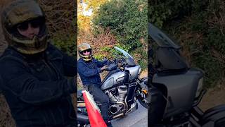 ARRON RIDES Harley Davidson NEW WHIP Pan America PINEWOOD CAFE Sympathy for The Devil ROLLING STONES