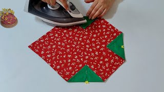 🧵 Look How Beatiful These Scraps Transform 🪡 Unique Sewing Idea For Scrap Fabric 🧶 Sewing Projects