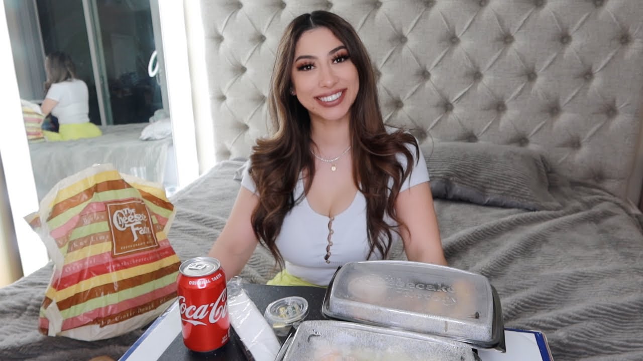 CheeseCake Factory Мукбанг