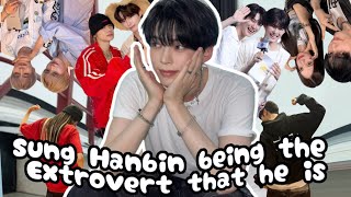 Sung Hanbin the Extrovert / A compilation of Sung Hanbin's friendships with other idol friends 
