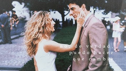 i can fix him (no really i can) - taylor swift; español [carrie & big]