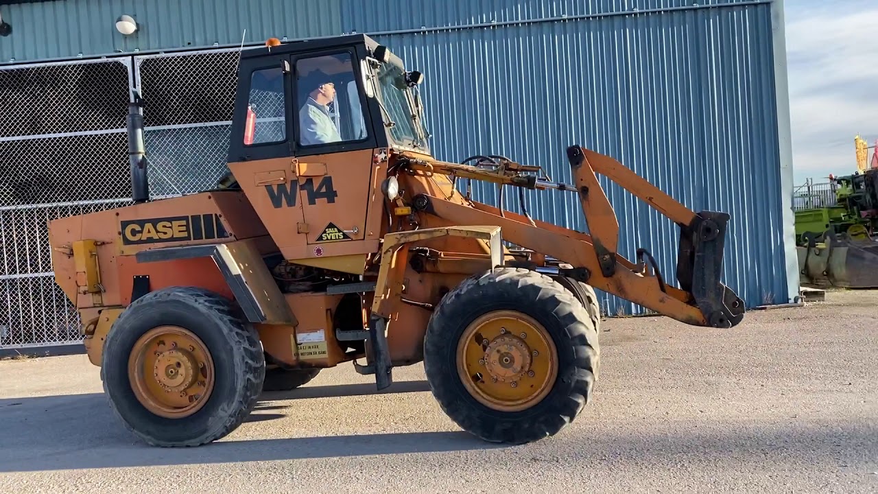 Lastmaskin Case W14 lastmaskin