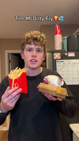 Eating the new McDonald’s McDirty French Fries! #foodhacks