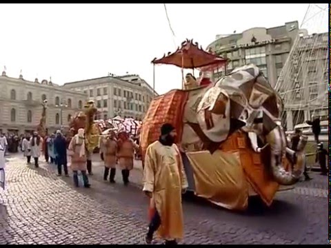 თბილისის მერი ალილოს მსვლელობას შეუერთდა და მონაწილეებს საშობაო ნობათი  გადასცა