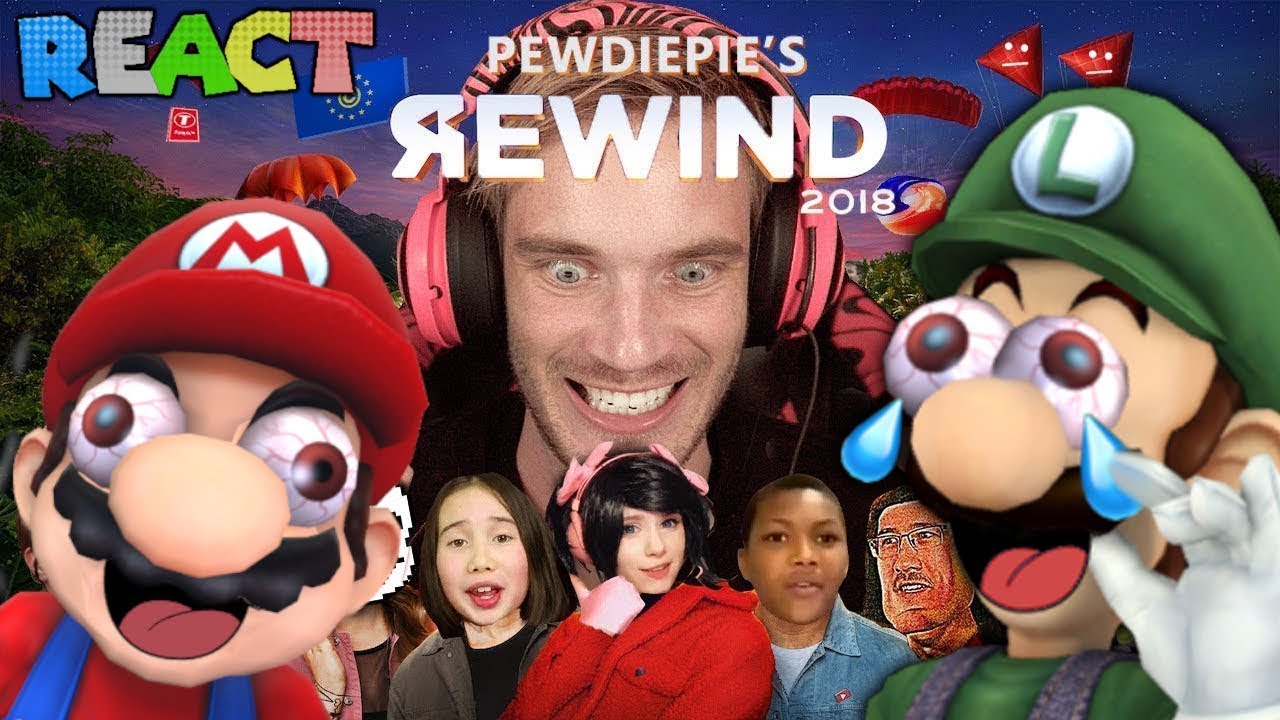 YOUTUBE REWIND 2018 BUT IT'S ACTUALLY GOOD [Reaction] | LUIGIKID REACTS ...