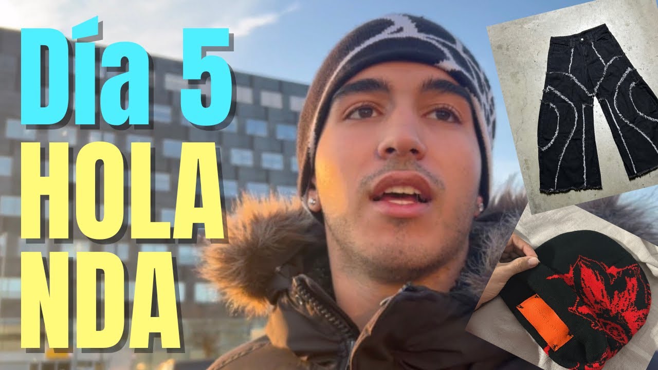 Día 5 en Holanda - Así fue vivir la salida de mi marca de ropa desde otro país… 🫣✈️