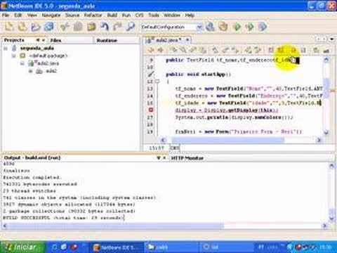 Aprenda a inserir um campo idade no java j2me