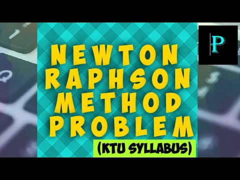 NEWTON RAPHSON METHOD (EXPLAINED IN MALAYALAM) |NUMERICAL TECHNIQUES|SOLVED PROBLEM|APJ KTU|PART 2|