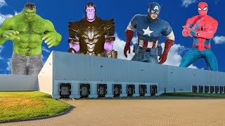 Giant Superheros Dance | SD FRAMES