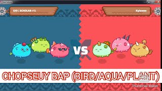 CHOPSEUY BIRD/AQUA/PLANT (BAP) ATTACK | AXIE INFINITY