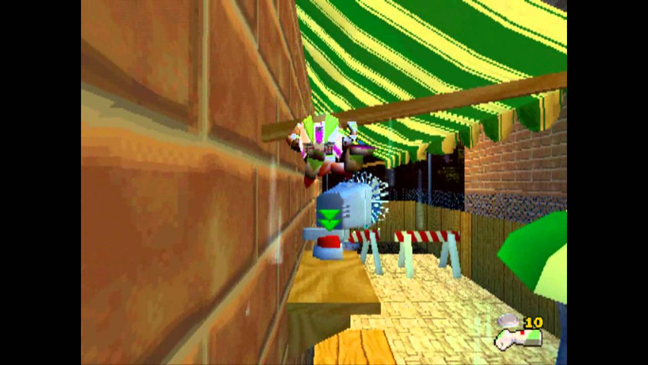 Nostalgia Let's Play Toy Story 2 Action Game (Level 5 Alleys and