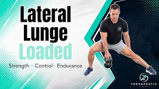 Loaded Lateral Lunge | Lower-Body Strength & Control Exercise
