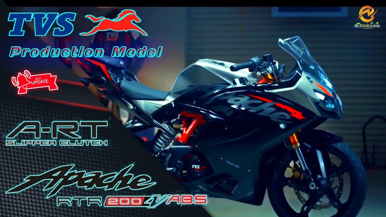 2022 APACHE 200RR V4 (ABS) Launching with Premium Features and Tech