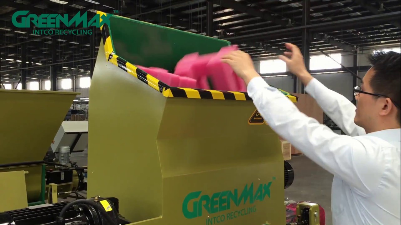 GREENMAX Styrofoam recycling machine ZEUS