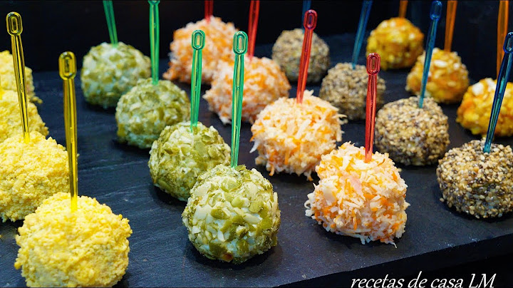 Quick and easy Christmas canapés or appetizers