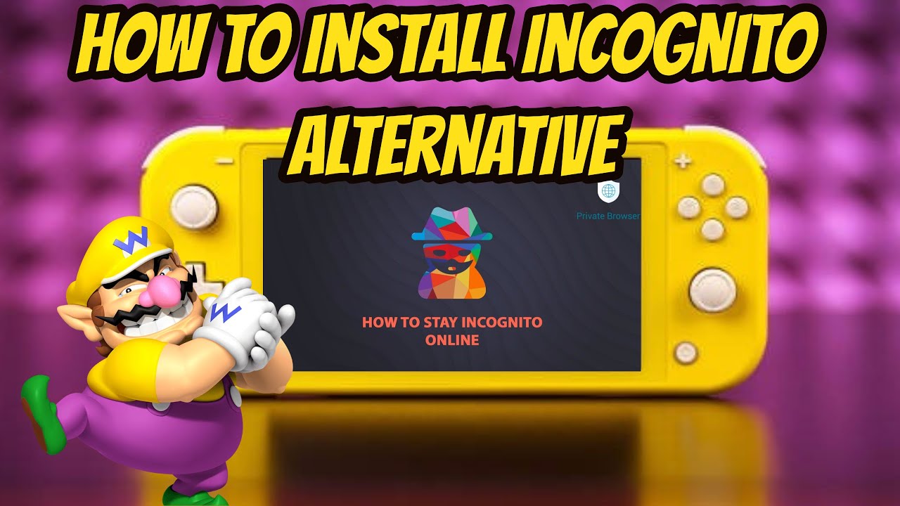 How To Install Incognito alternative On Any Nintendo Switch - YouTube