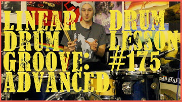Advanced Linear Drum Beat - Lesson #175