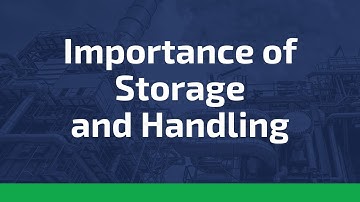 The Importance of Proper Storage and Handling of Lubricants